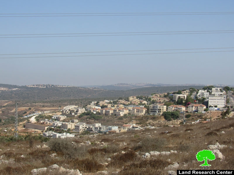 Expanding Revava Colony on Salfit governorate