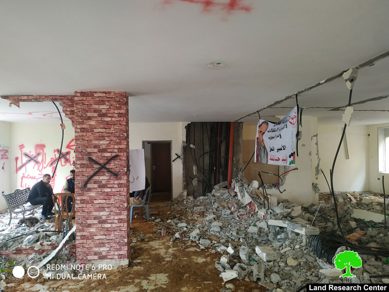 Under Security Claims, the Occupation Demolishes Two Houses in Beir Zait and At-Tira Neighborhood / Ramallah governorate