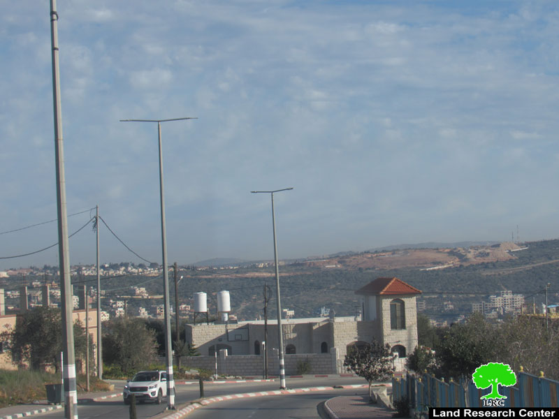 تجريف مساحات شاسعة من الأراضي في ” واد عبد الرحمن” شرق سلفيت