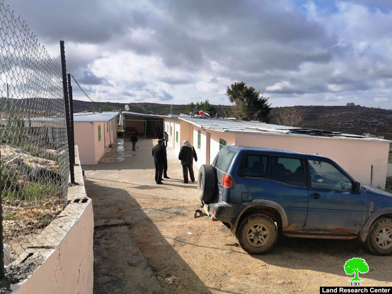 Halt of Work Notice for Sosiya playground South Hebron