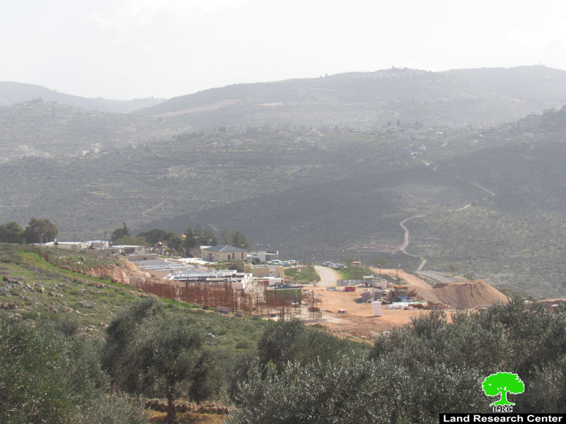 Navei Nahmiya outpost expands on Iskaka village lands / Salfit governorate
