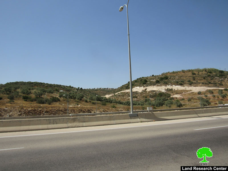 New Colonial road to Be Opened on Sarta Village lands / Salfit Governorate