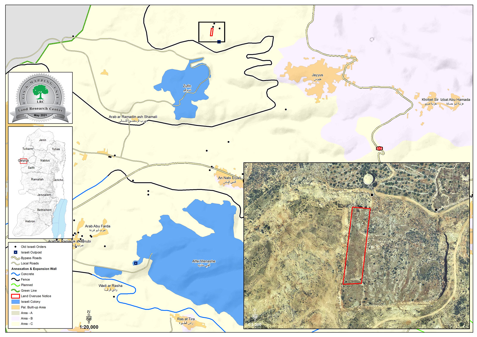 في سابقة خطيرة .. الاحتلال يصدر أمراً جديداً “استعمال جائر لأراضي الملك” ؟!! يهدد بإزالة غراس زيتون وخط مياه من قطعة أرض خاصة في بلدة جيوس شرق قلقيلية