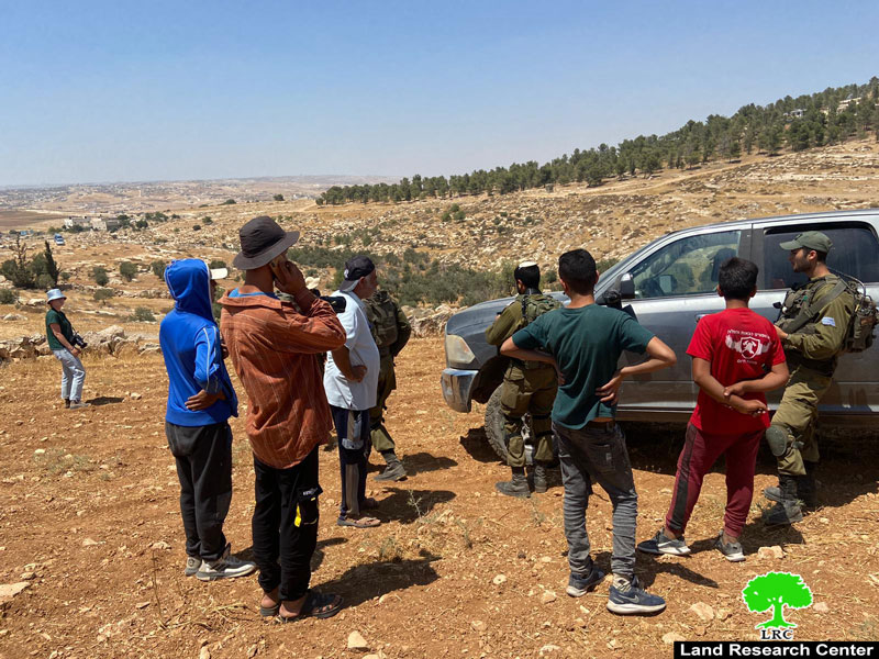 Illegal Colonists Attack LWSC Staffs – East Yatta / South Hebron