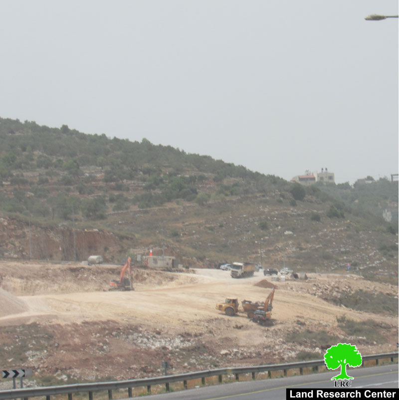 Ravaging Vast Areas of Lands in Yasuf for Nevi Nahmiya outpost / Salfit Governorate