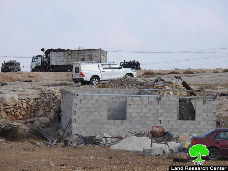 أمر نهائي بهدم مسكن النواجعة في قرية سوسيا جنوب يطا بمحافظة الخليل