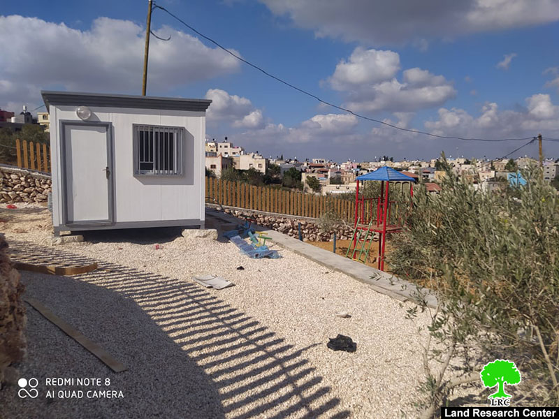 Halt of Work Notice targets “Dar Ad-Darb” Location in Qarawat Bani Hassan town / Salfit Governorate