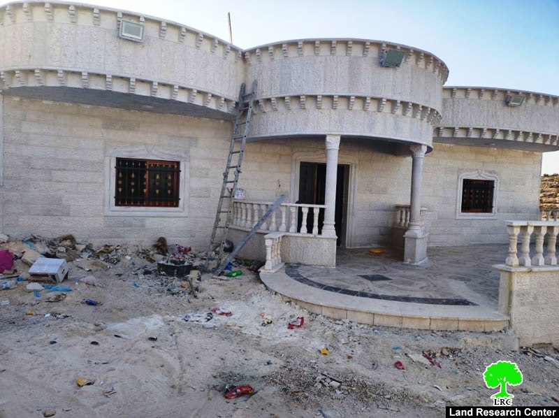 Halt of Work Notice for Abu Jhaisha Family in Idhna town / West Hebron