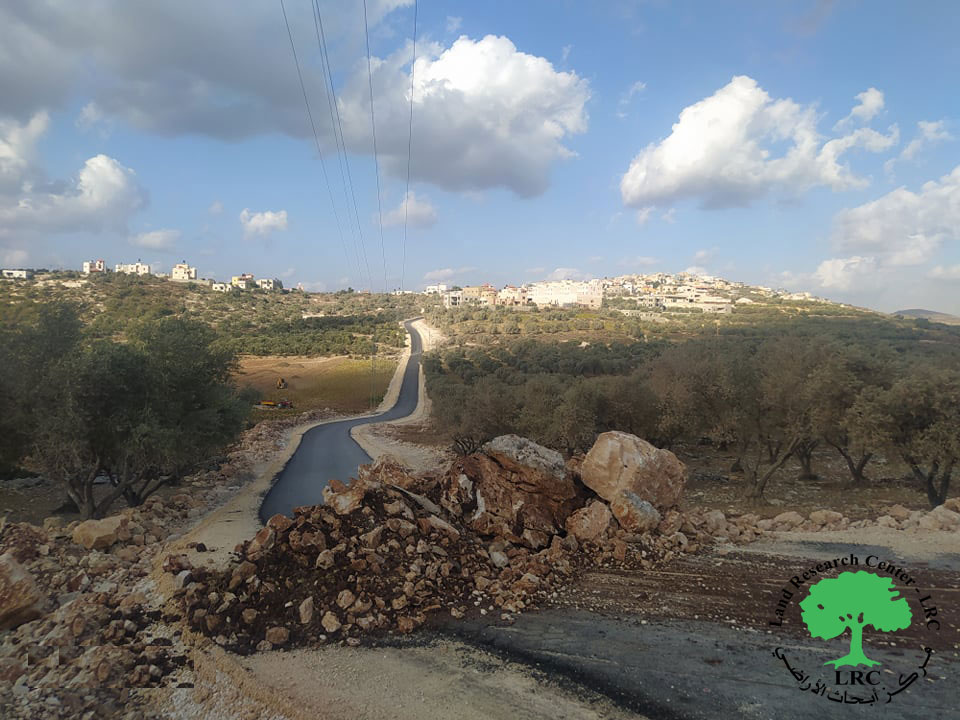 The Israeli Occupation Issued a Demolition Notice for a Main Road in Ya’bad