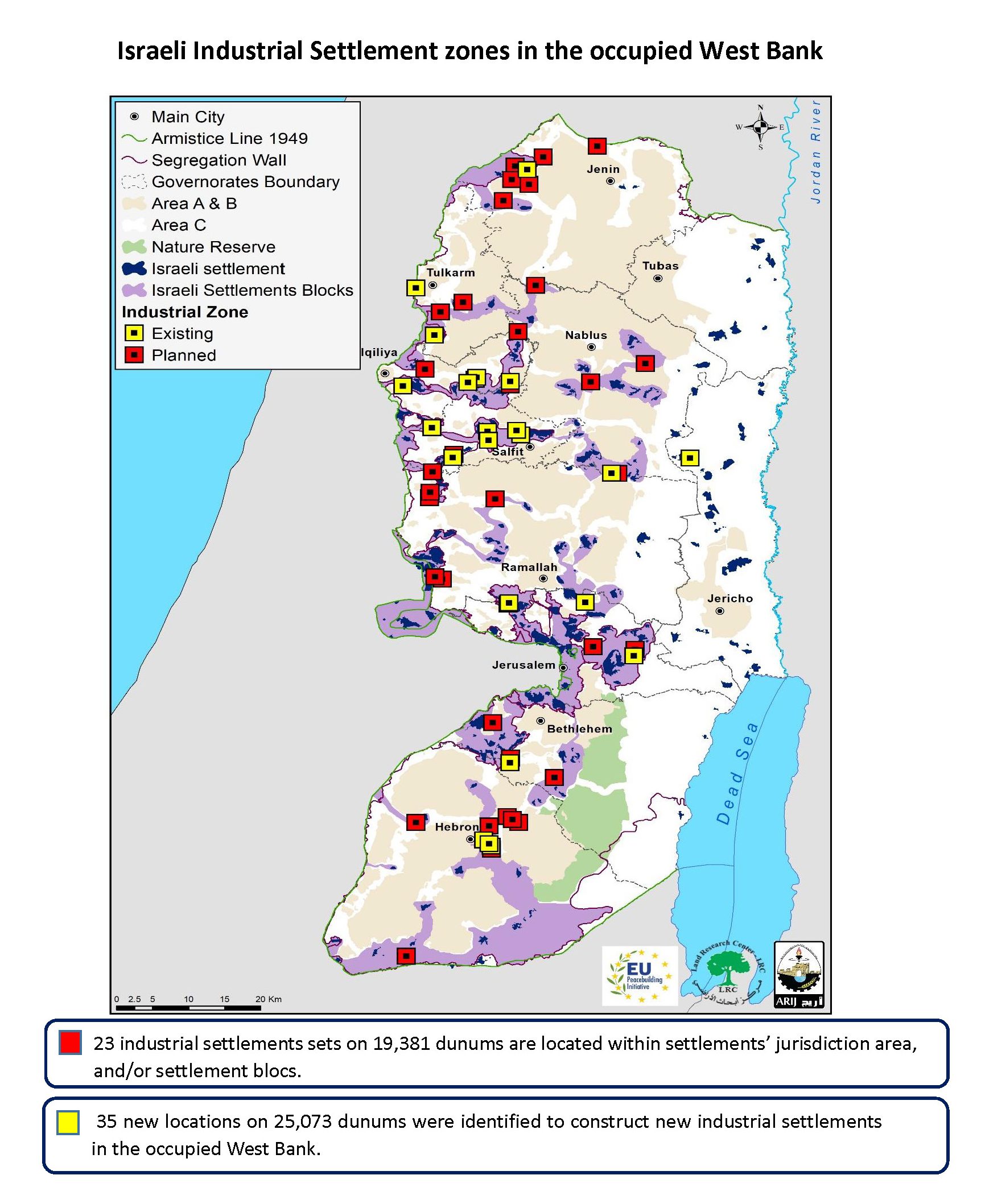 INFO-GRAPH: The Israeli settlement growth as an impediment of the Two State Solution