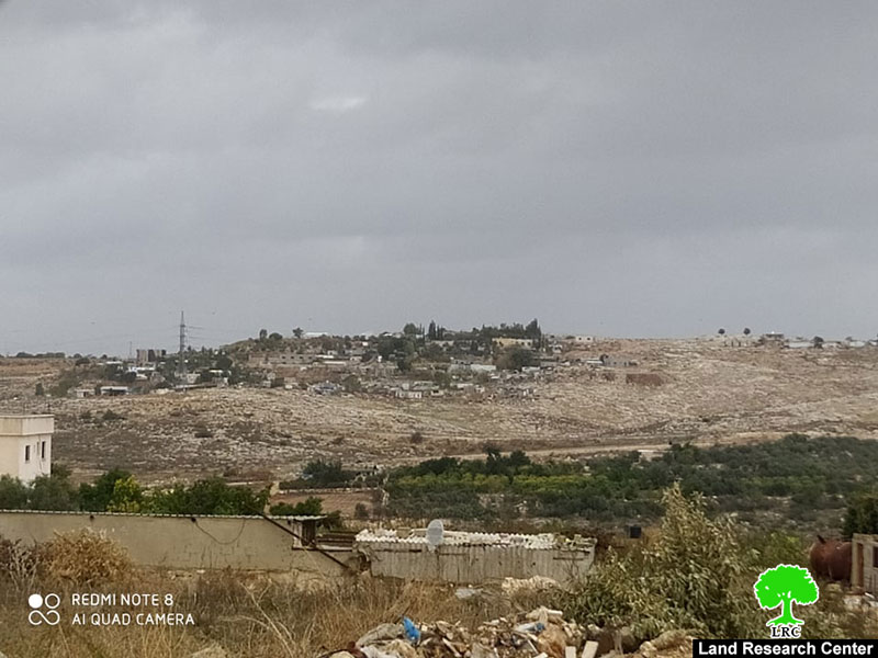 Threat of Demolition for a Structure in Ar-Ramadeen Aj-Janoubi community / Qalqilya governorate
