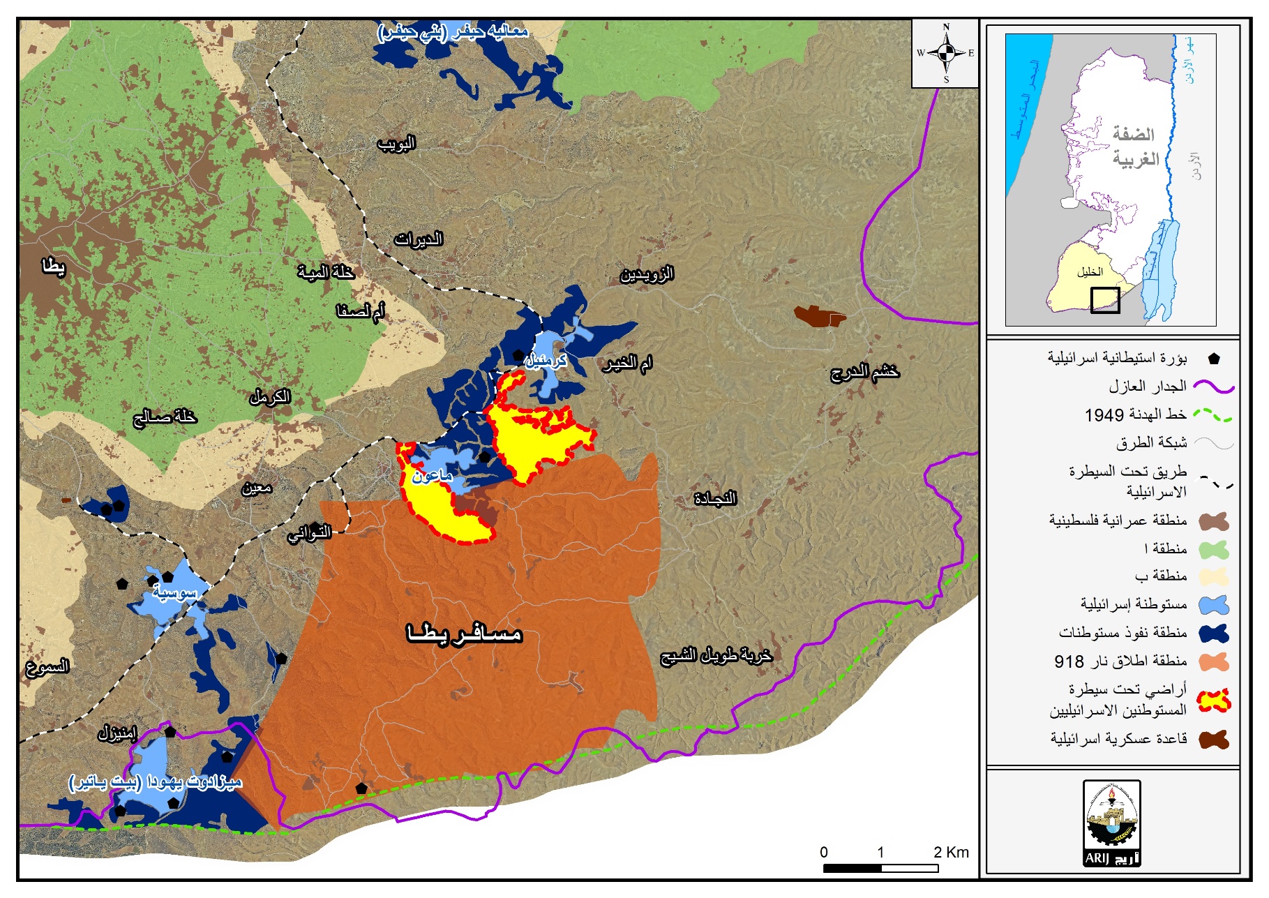 لواء الاستيطان … ذراع الحكومة الاسرائيلية في الاستيلاء على الاراضي الفلسطينية