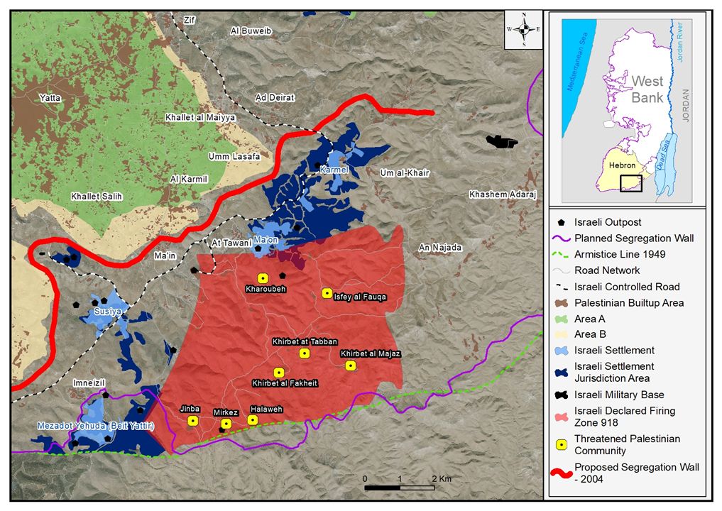 نكبة جديدة تعصف بمناطق جنوب الخليل