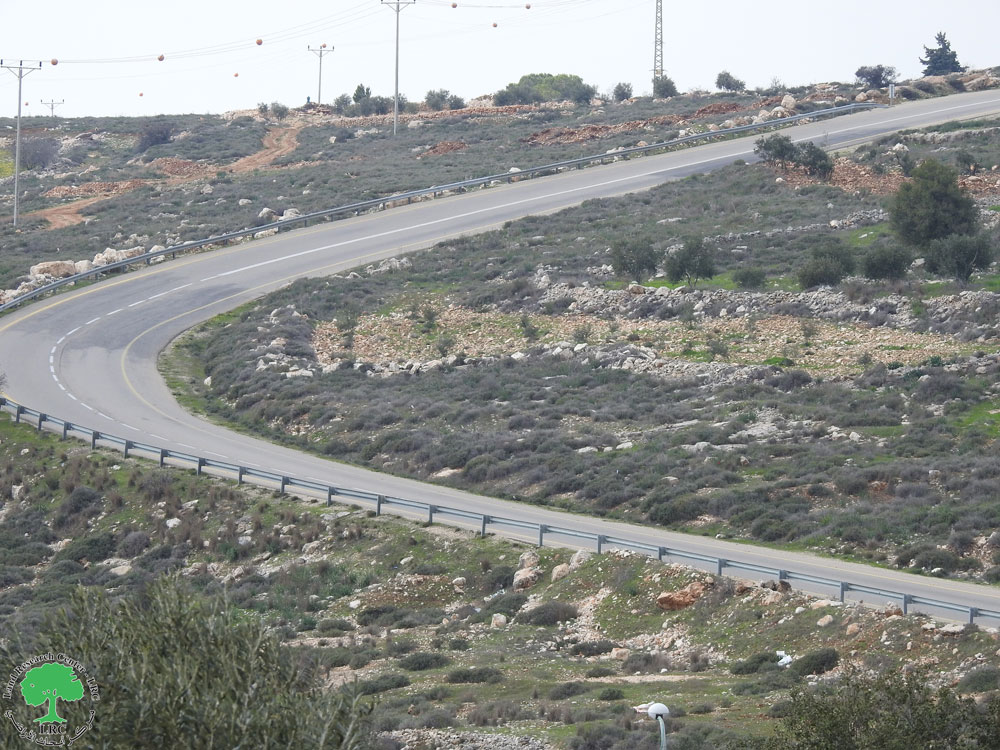 A land evacuation notice in the village of Al Jab’a village Bethlehem Governorate