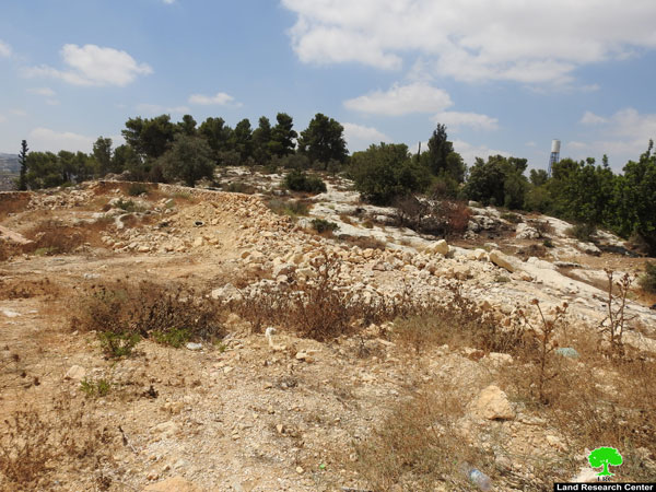 الاحتلال يهدم عرائش ويجرف سلاسل حجرية في ” الهردش” شرق بلدة ترقوميا / محافظة الخليل