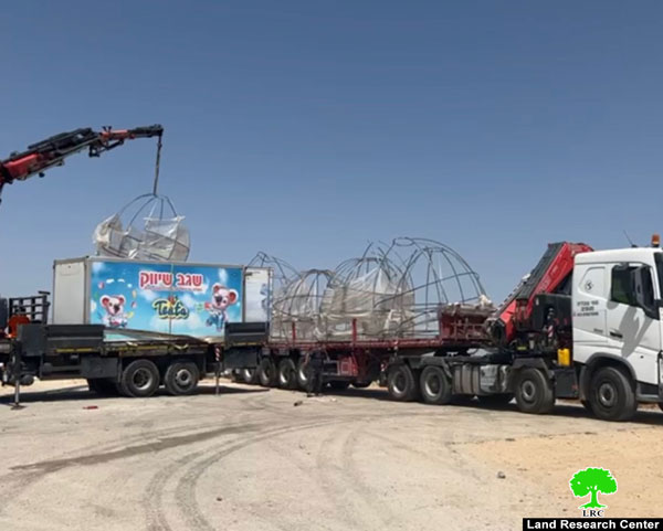 الاحتلال يصادر محتويات منتزه في جبل السنداس جنوب مدينة الخليل