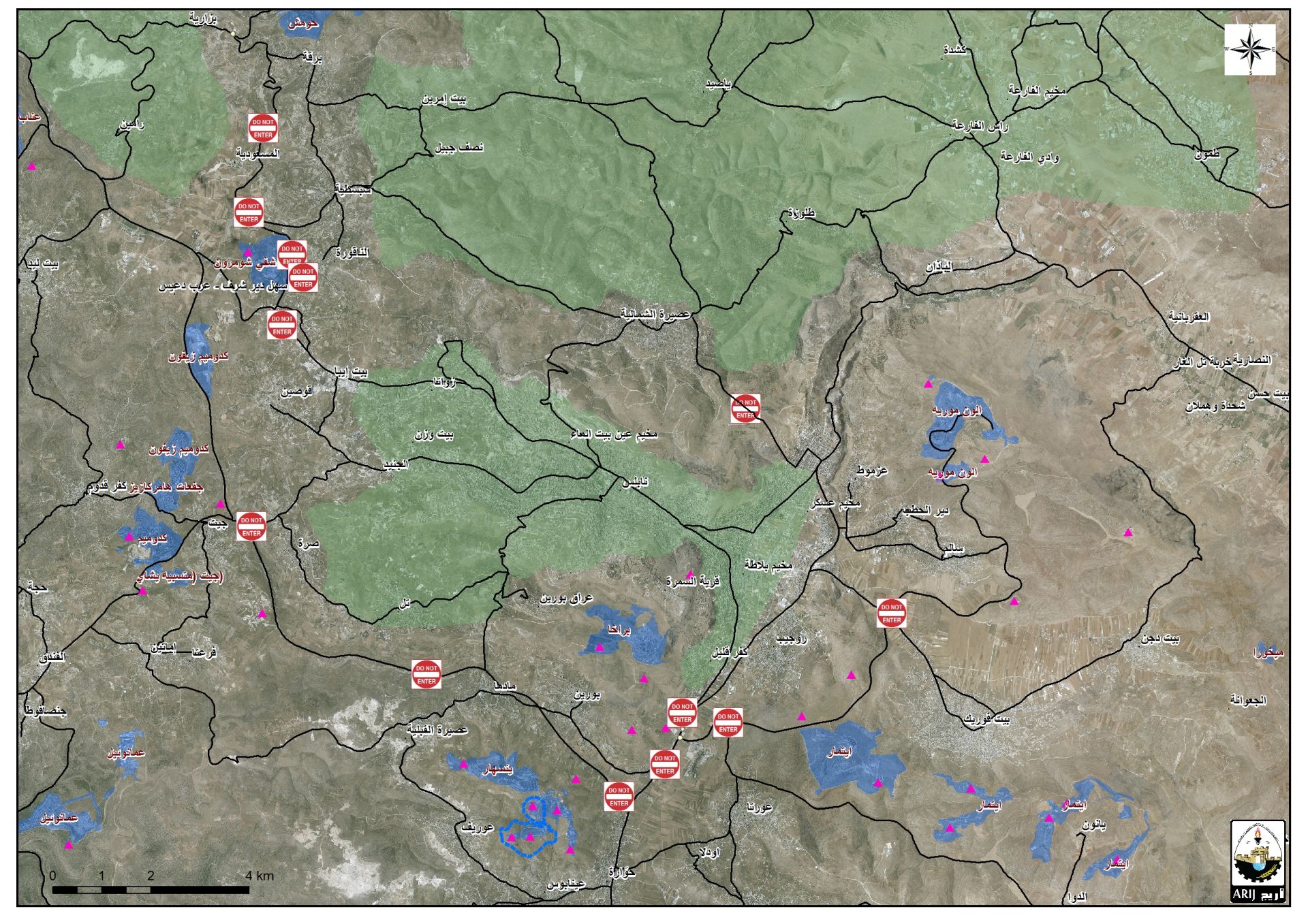 Israel tightens the Grip on Nablus Governorate –  الحصار يخنق محافظة نابلس