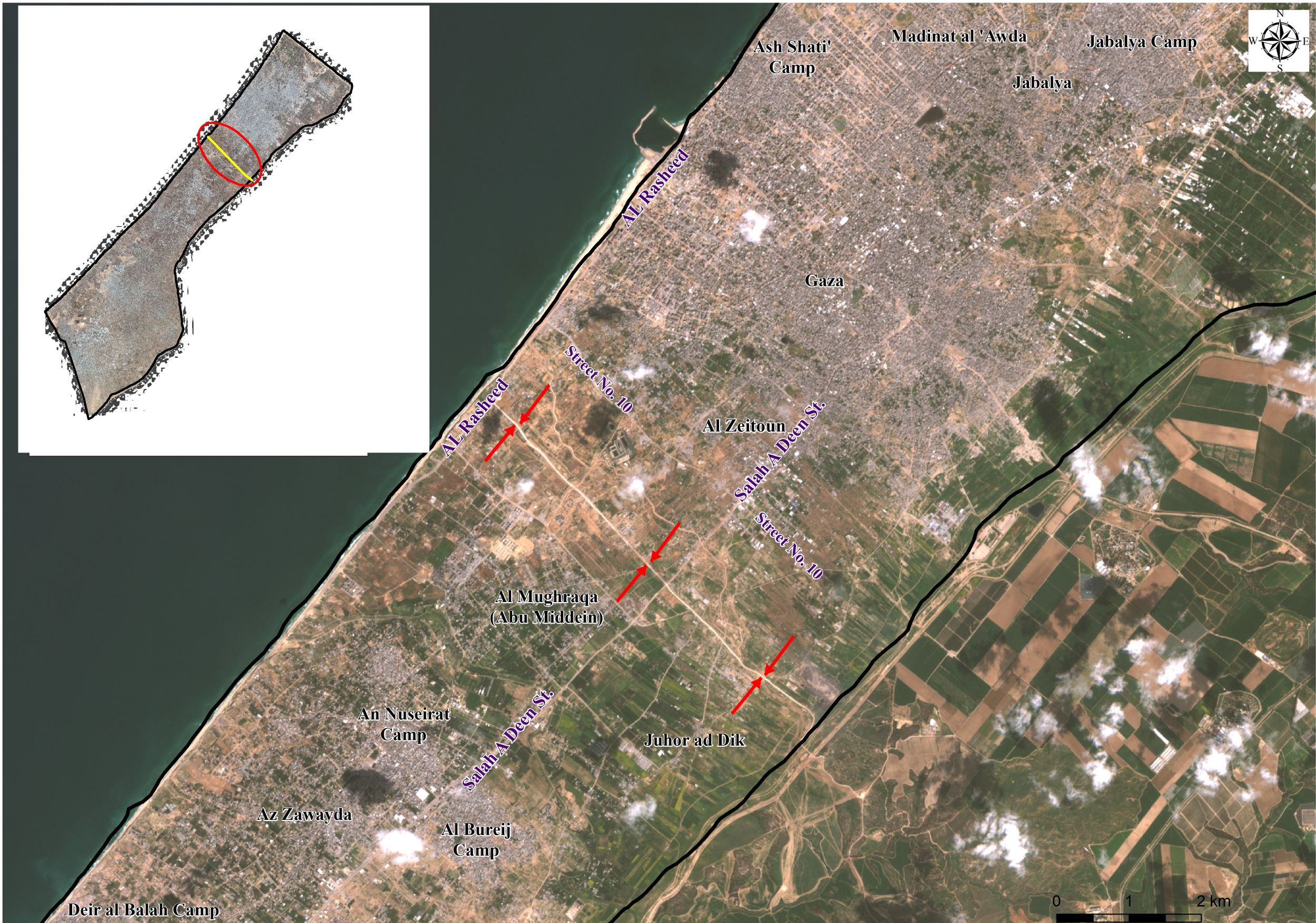 سلطات الاحتلال الإسرائيلي تفرض واقعا جيوسياسيا جديدا في منطقة شمال قطاع غزة المحتل