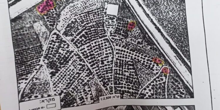 أمر عسكري إسرائيلي يستهدف أراضي قرية زبوبا الفلسطينية لأغراض أمنية مستعجلة