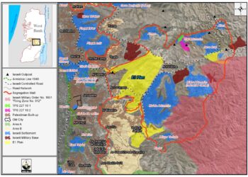 مشروع (E1): الضربة القاضية لحل الدولتين وإعادة تشكيل الخريطة الجيوسياسية للضفة الغربية