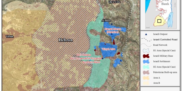 Israeli Breach of the Hebron Agreement through the Establishment of a New Settlement in Area (H1)