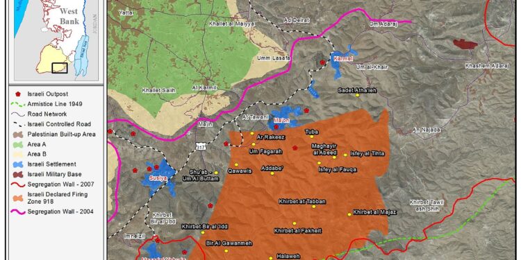 Villages and Communities of Masafer Yatta: A Model of the Forced Displacement of Palestinian Communities in Area “C”