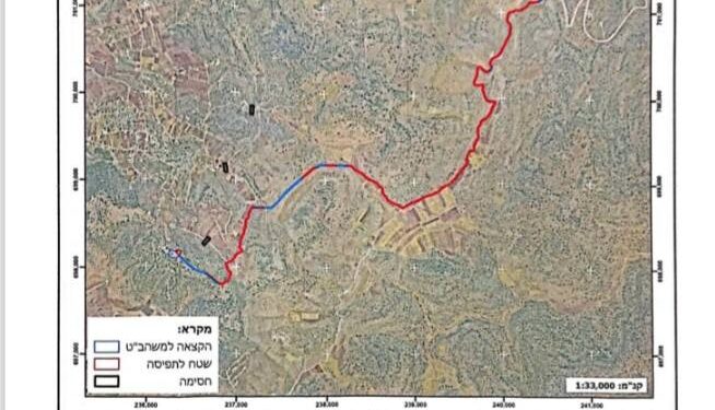 الاحتلال يستهدف بأوامر عسكرية قرية رابا جنوب شرق جنين ويصادر مساحات واسعة من أراضيها