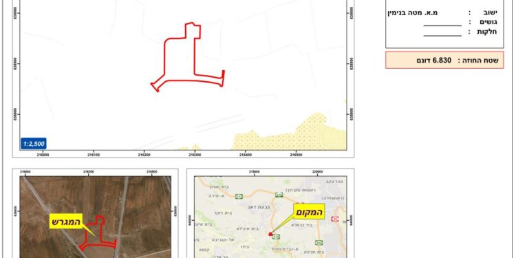 سلطات الاحتلال الإسرائيلي تستهدف قرية الجيب بأمر عسكري جديد